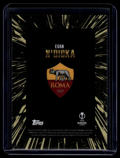 2023-24 Topps Gold UEFA Club Competitions Evan N'Dicka