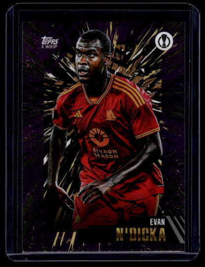 2023-24 Topps Gold UEFA Club Competitions Evan N'Dicka