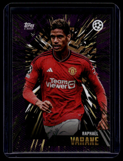 2023-24 Topps Gold UEFA Club Competitions Raphael Varane