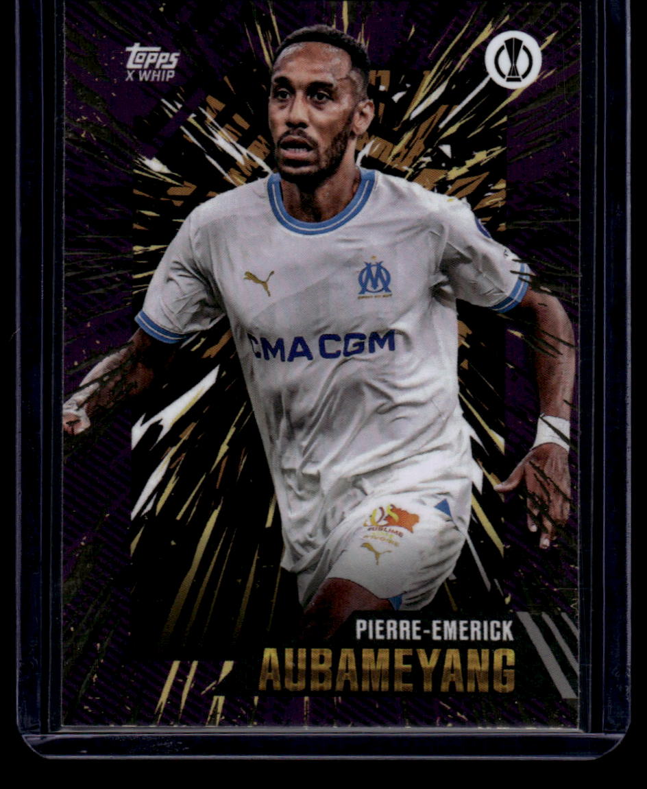 2023-24 Topps Gold UEFA Club Competitions Pierre-Emerick Aubameyang