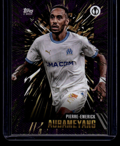 2023-24 Topps Gold UEFA Club Competitions Pierre-Emerick Aubameyang