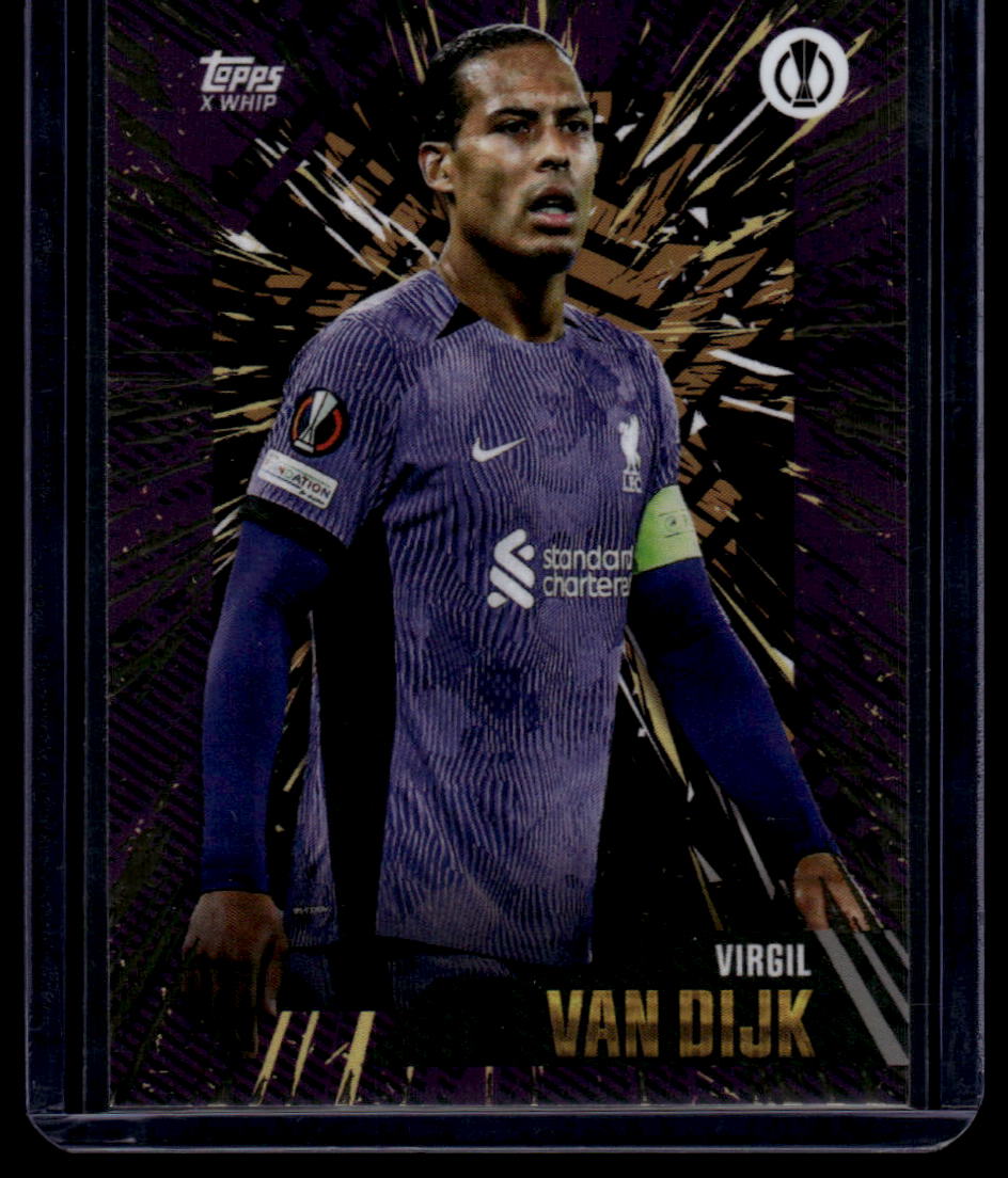 2023-24 Topps Gold UEFA Club Competitions Virgil van Dijk