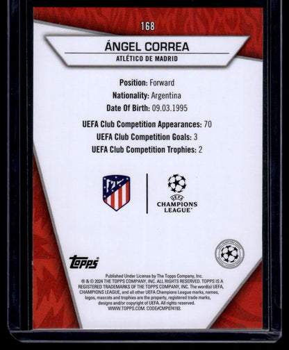 2023-24 Topps UEFA Club Competitions Superstars #168 Ángel Correa