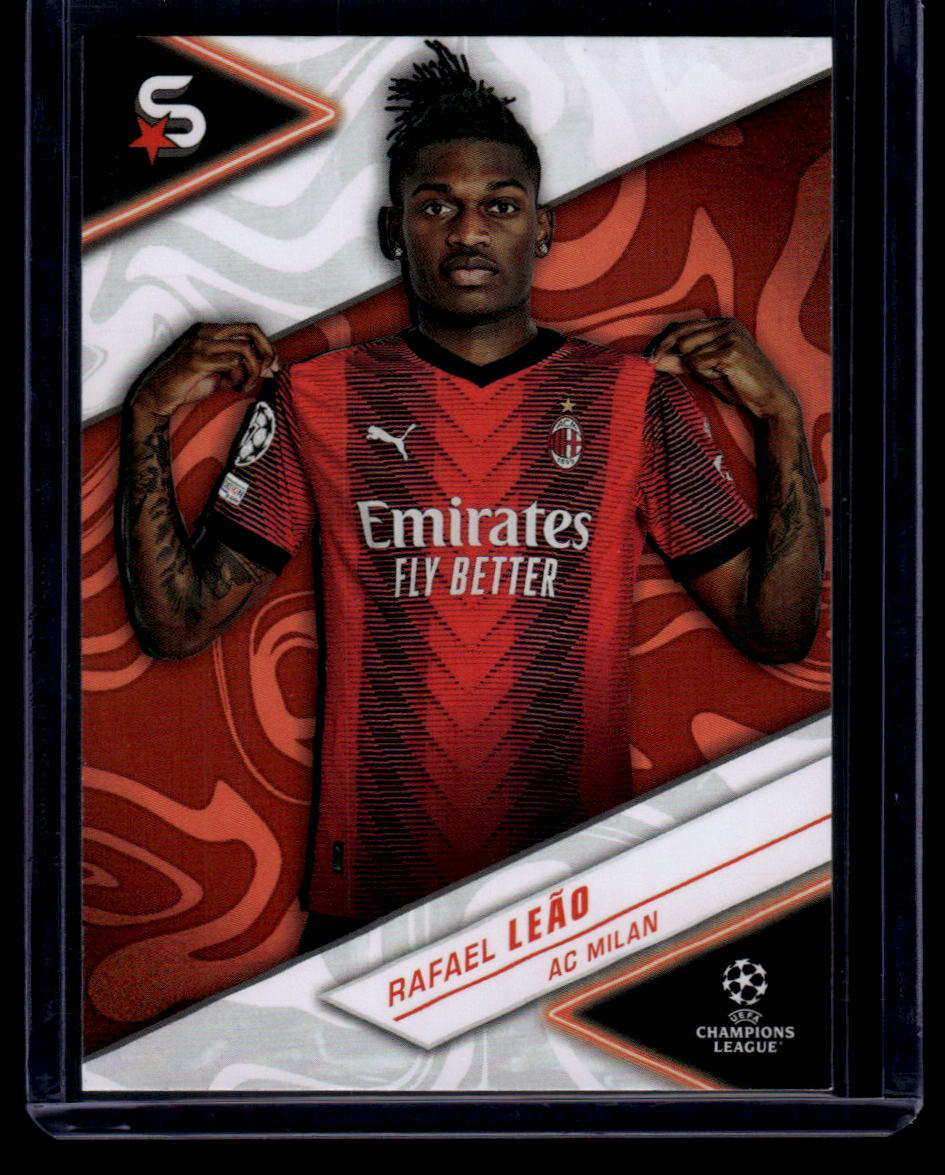 2023-24 Topps UEFA Club Competitions Superstars #1 Rafael Leão