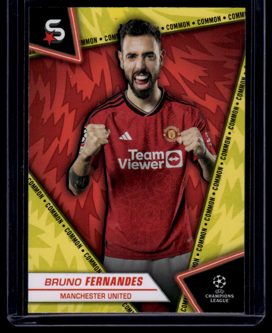 2023-24 Topps UEFA Club Competitions Superstars #97 Bruno Fernandes