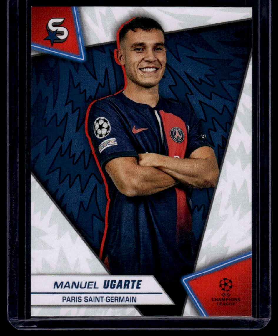 2023-24 Topps UEFA Club Competitions Superstars #115 Manuel Ugarte