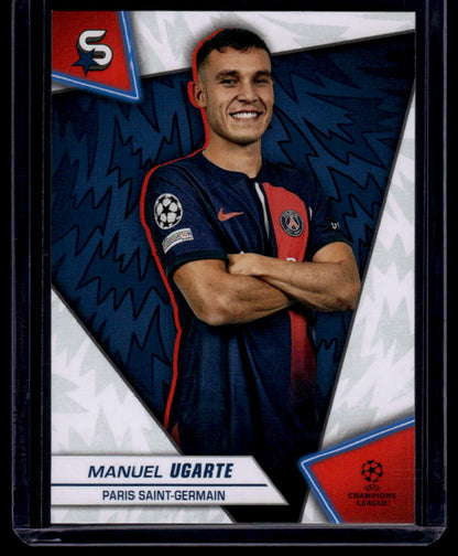 2023-24 Topps UEFA Club Competitions Superstars #115 Manuel Ugarte