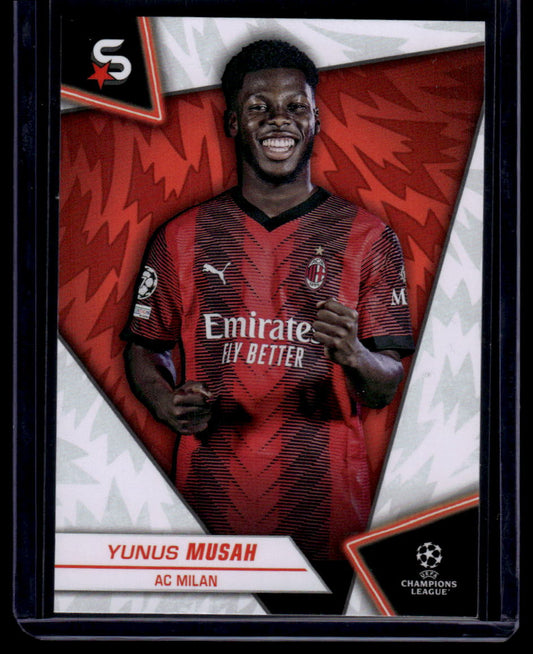 2023-24 Topps UEFA Club Competitions Superstars #5 Yunus Musah