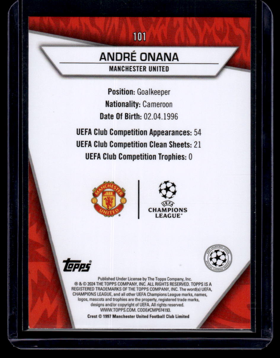 2023-24 Topps UEFA Club Competitions Superstars #101 André Onana