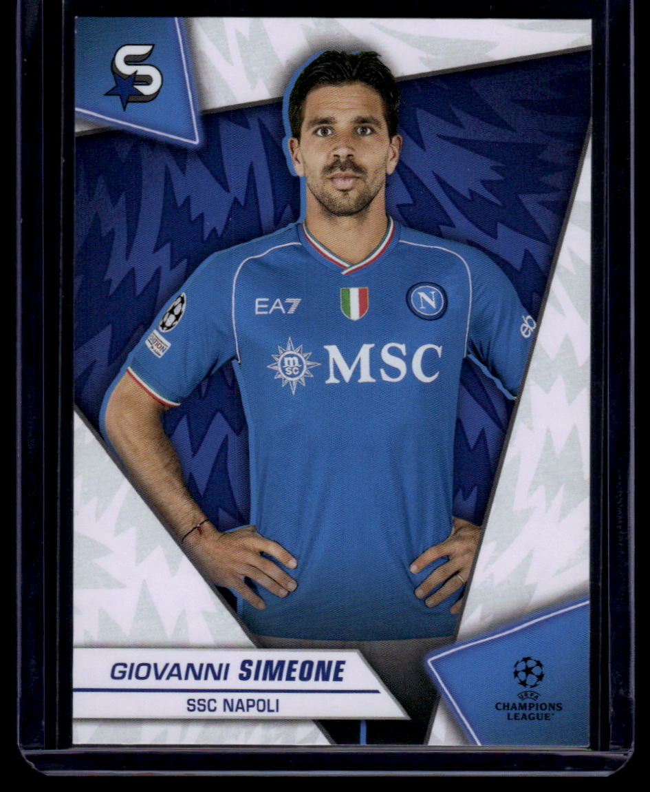 2023-24 Topps UEFA Club Competitions Superstars #164 Giovanni Simeone