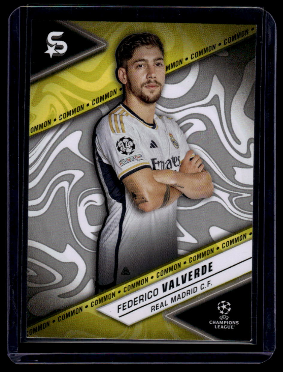 2023-24 Topps UEFA Club Competitions Superstars #141 Federico Valverde