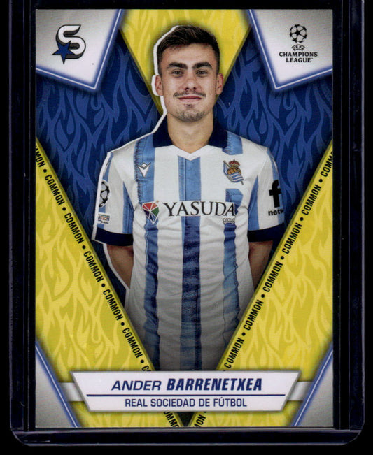 2023-24 Topps UEFA Club Competitions Superstars #143 Ander Barrenetxea