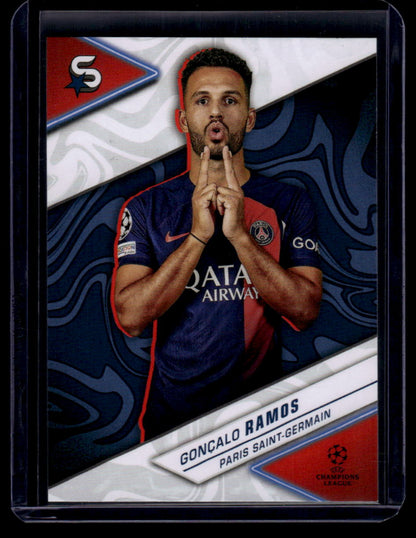 2023-24 Topps UEFA Club Competitions Superstars #114 Gonçalo Ramos