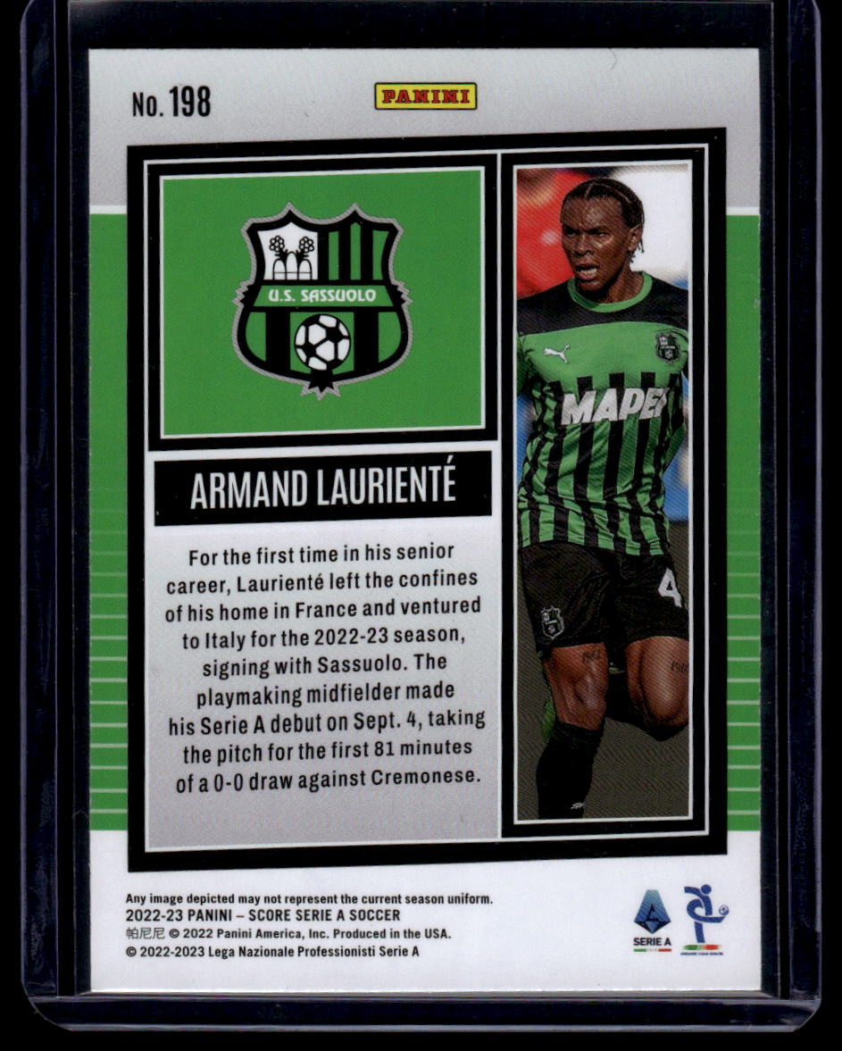 2022-23 Score Serie A #198 Armand Laurienté