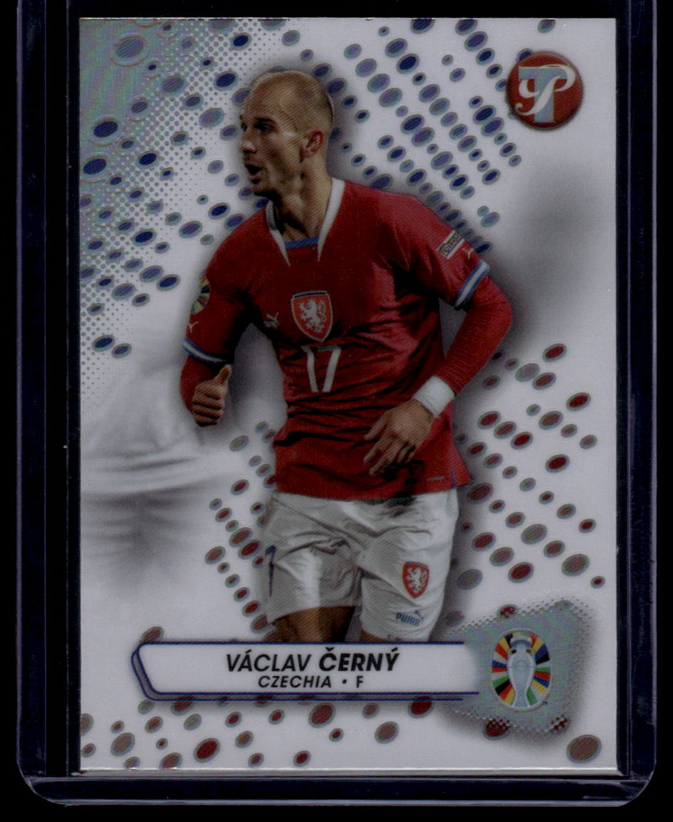 2023 Topps Pristine Road To Euro 2024 #25 Václav Černý Refractors