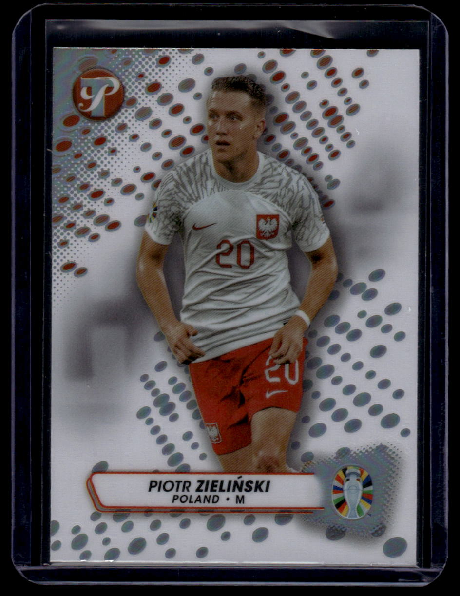 2023 Topps Pristine Road To Euro 2024 #126 Piotr Zieliński Refractors