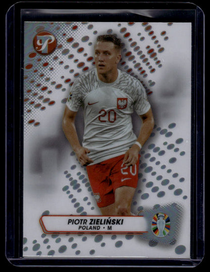 2023 Topps Pristine Road To Euro 2024 #126 Piotr Zieliński Refractors