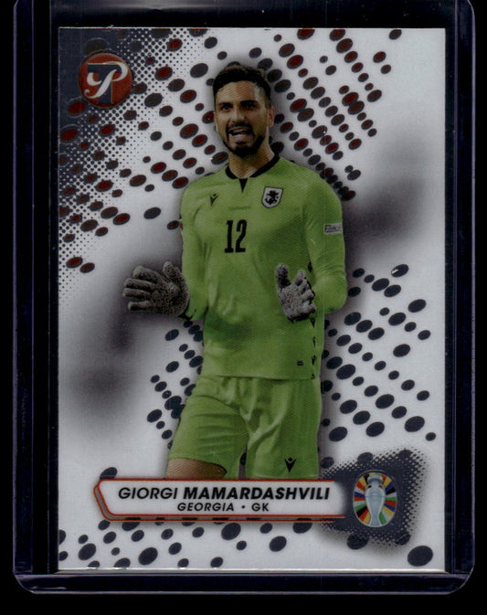 2023 Topps Pristine Road To Euro 2024 #60 Giorgi Mamardashvili