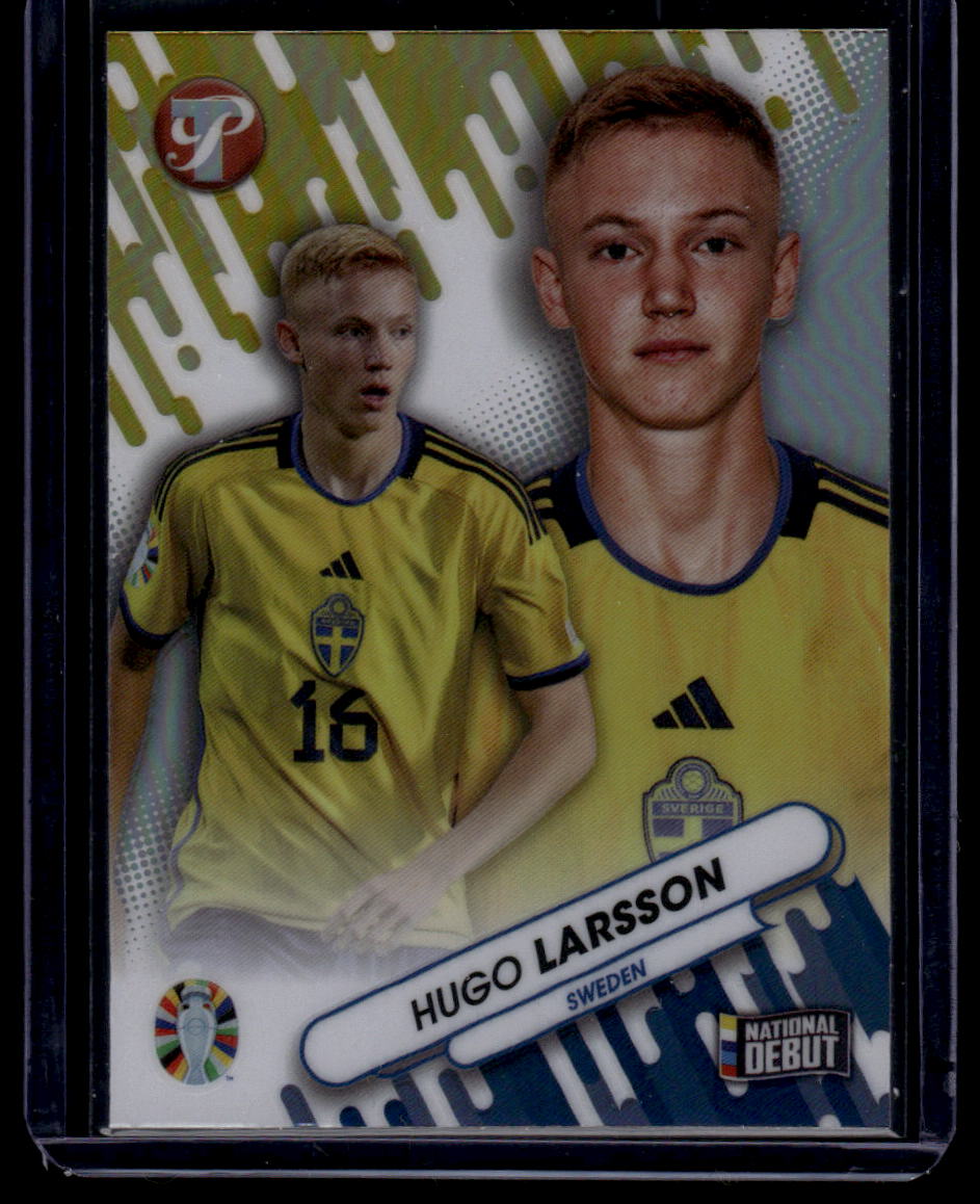 2023 Topps Pristine Road To Euro 2024 #FF-HL Hugo Larsson Fresh Faces