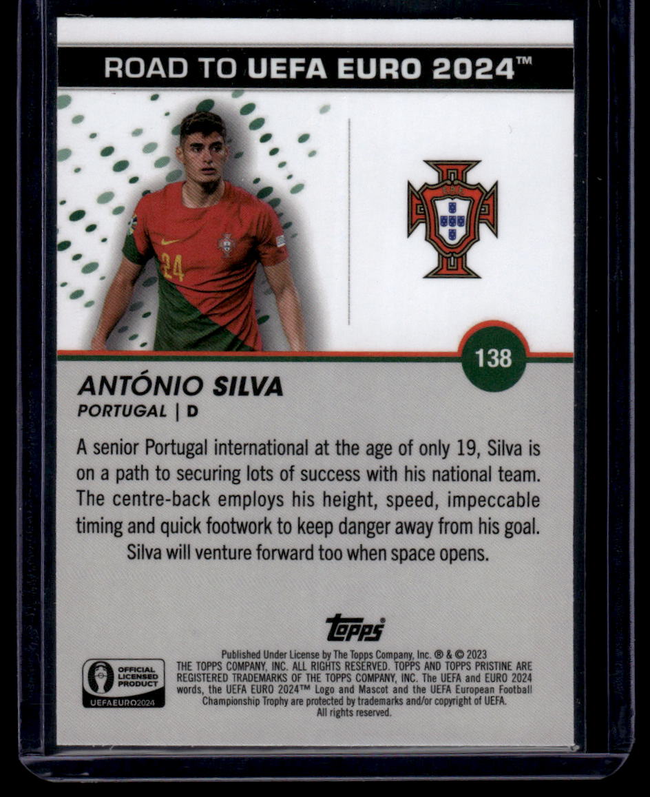 2023 Topps Pristine Road To Euro 2024 #138 António Silva