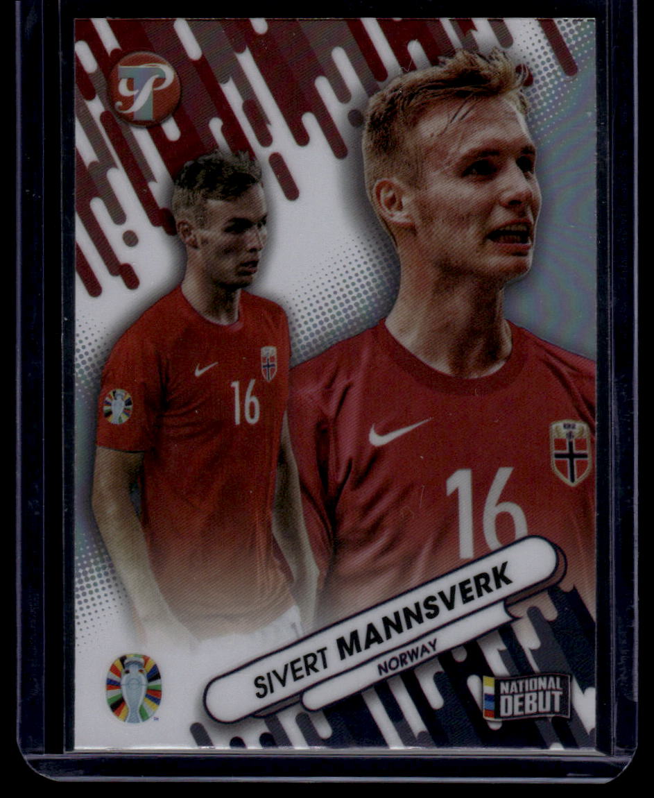 2023 Topps Pristine Road To Euro 2024 #FF-SM Sivert Mannsverk Fresh Faces