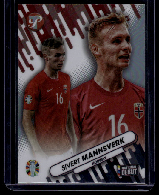 2023 Topps Pristine Road To Euro 2024 #FF-SM Sivert Mannsverk Fresh Faces