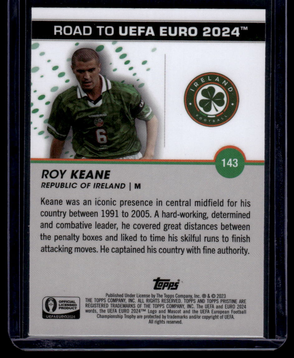 2023 Topps Pristine Road To Euro 2024 #143 Roy Keane