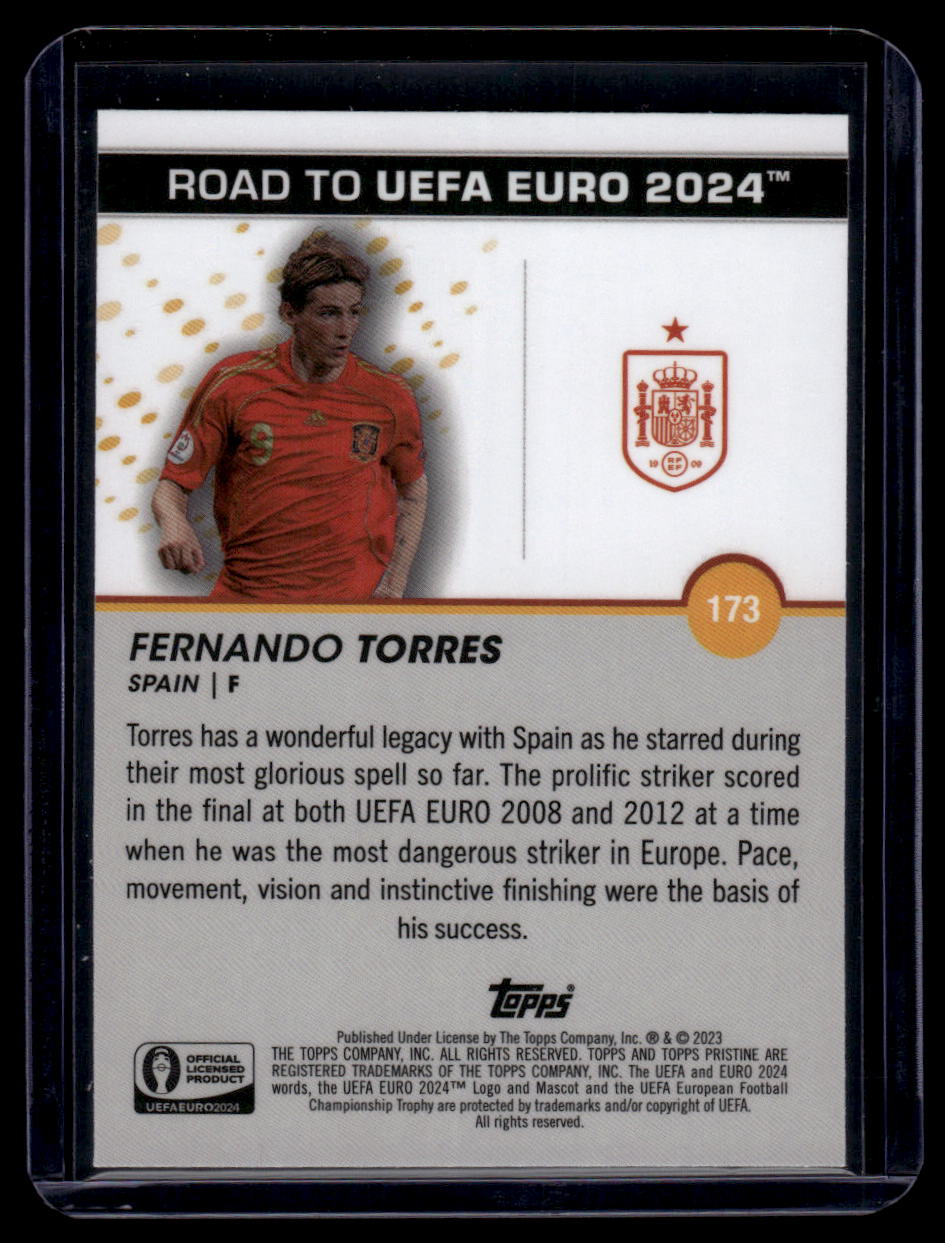 2023 Topps Pristine Road To Euro 2024 #173 Fernando Torres