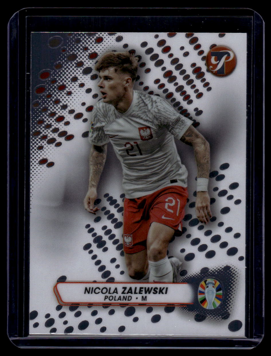 2023 Topps Pristine Road To Euro 2024 #125 Nicola Zalewski