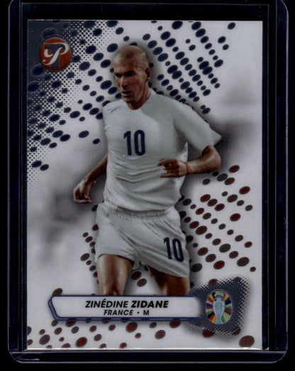 2023 Topps Pristine Road To Euro 2024 #55 Zinédine Zidane