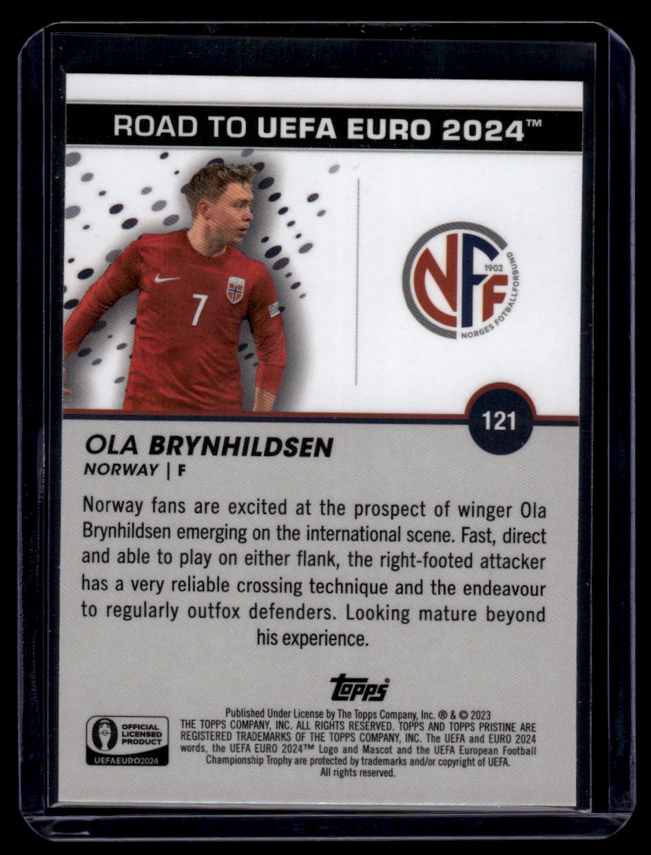 2023 Topps Pristine Road To Euro 2024 #121 Ola Brynhildsen