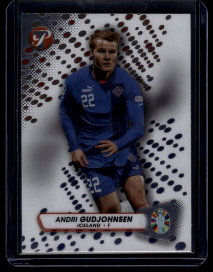 2023 Topps Pristine Road To Euro 2024 #80 Andri Guojohnsen