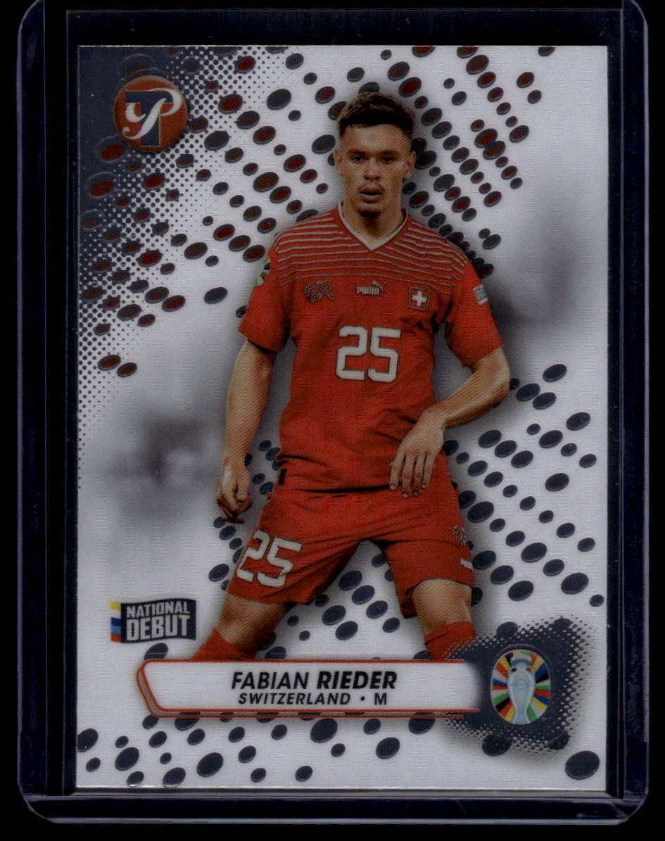 2023 Topps Pristine Road To Euro 2024 #187 Fabian Rieder