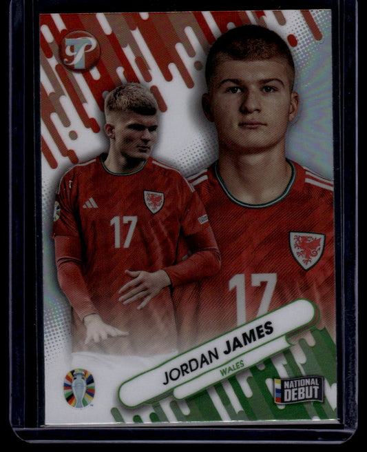 2023 Topps Pristine Road To Euro 2024 #FF-JJ Jordan James Fresh Faces