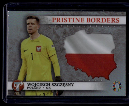 2023 Topps Pristine Road To Euro 2024 #PB-WS Wojciech Szczęsny Pristine Borders