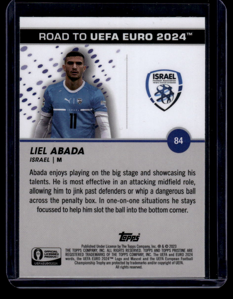 2023 Topps Pristine Road To Euro 2024 #84 Liel Abada