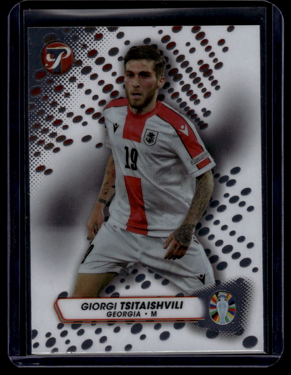 2023 Topps Pristine Road To Euro 2024 #63 Giorgi Tsitaishvili