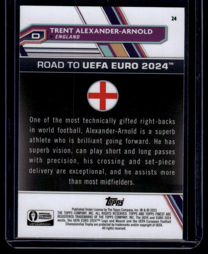 2023 Finest Road to UEFA EURO 2024 #24 Trent Alexander-Arnold