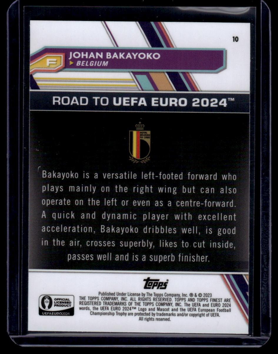 2023 Finest Road to UEFA EURO 2024 #10 Johan Bakayoko