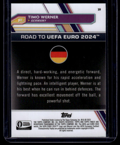 2023 Finest Road to UEFA EURO 2024 #39 Timo Werner