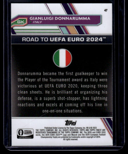 2023 Finest Road to UEFA EURO 2024 #47 Gianluigi Donnarumma