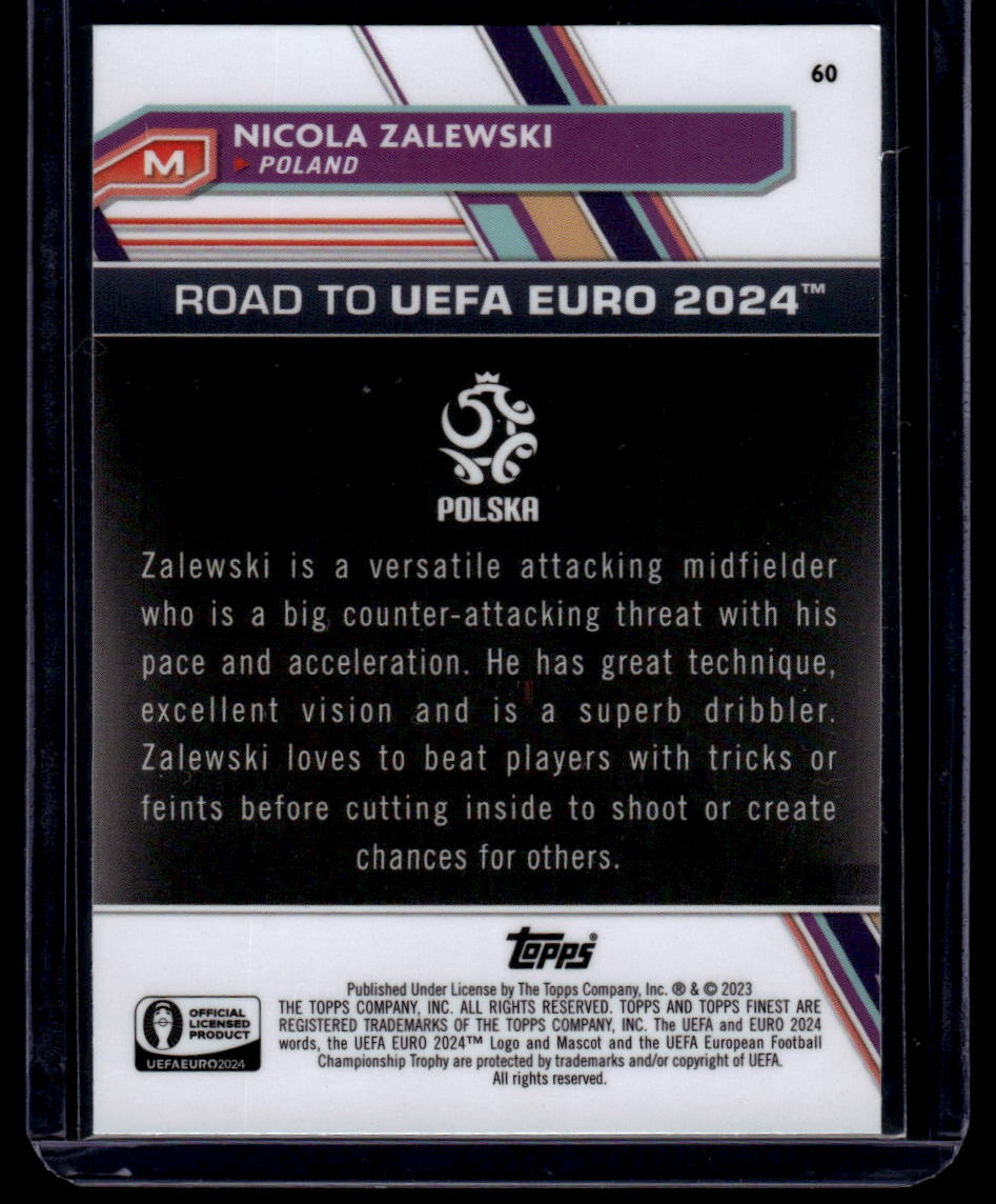 2023 Finest Road to UEFA EURO 2024 #60 Nicola Zalewski