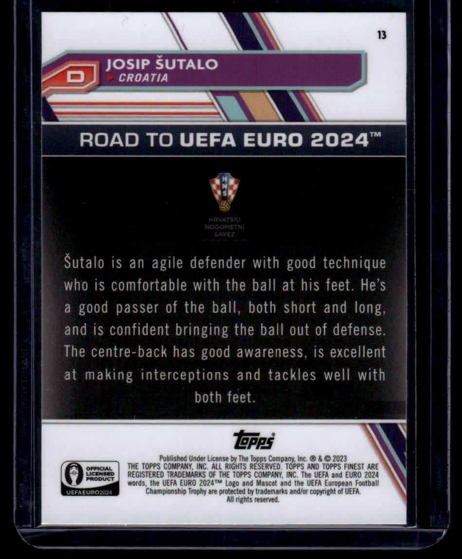 2023 Finest Road to UEFA EURO 2024 #13 Josip Šutalo