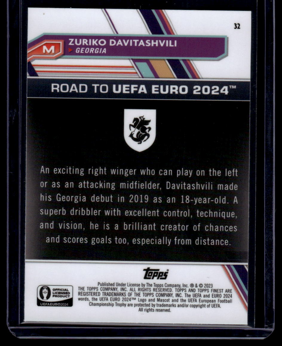 2023 Finest Road to UEFA EURO 2024 #32 Zuriko Davitashvili