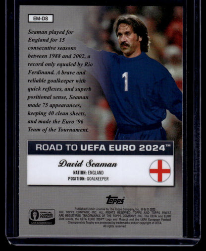 2023 Finest Road to UEFA EURO 2024 #EM-DS David Seaman Euro Masters