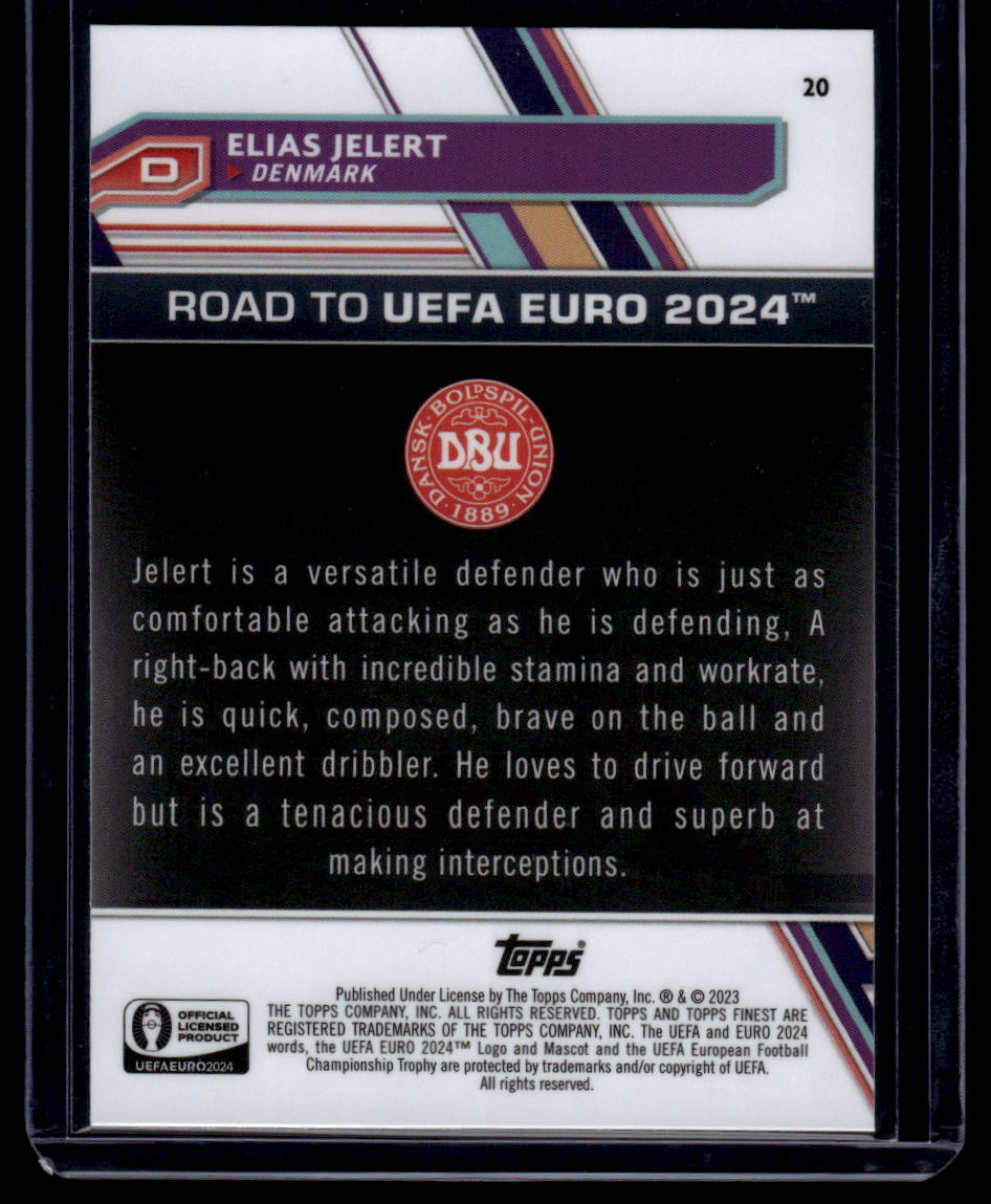 2023 Finest Road to UEFA EURO 2024 #20 Elias Jelert