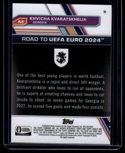 2023 Finest Road to UEFA EURO 2024 #31 Khvicha Kvaratskhelia