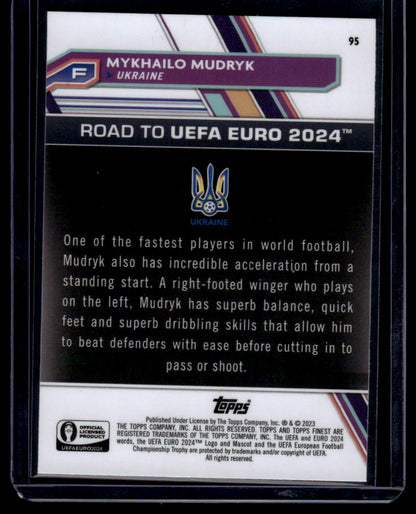 2023 Finest Road to UEFA EURO 2024 #95 Mykhailo Mudryk