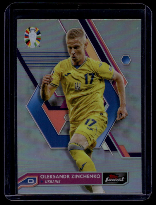 2023 Finest Road to UEFA EURO 2024 #96 Oleksandr Zinchenko Refractor