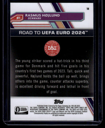 2023 Finest Road to UEFA EURO 2024 #18 Rasmus Højlund